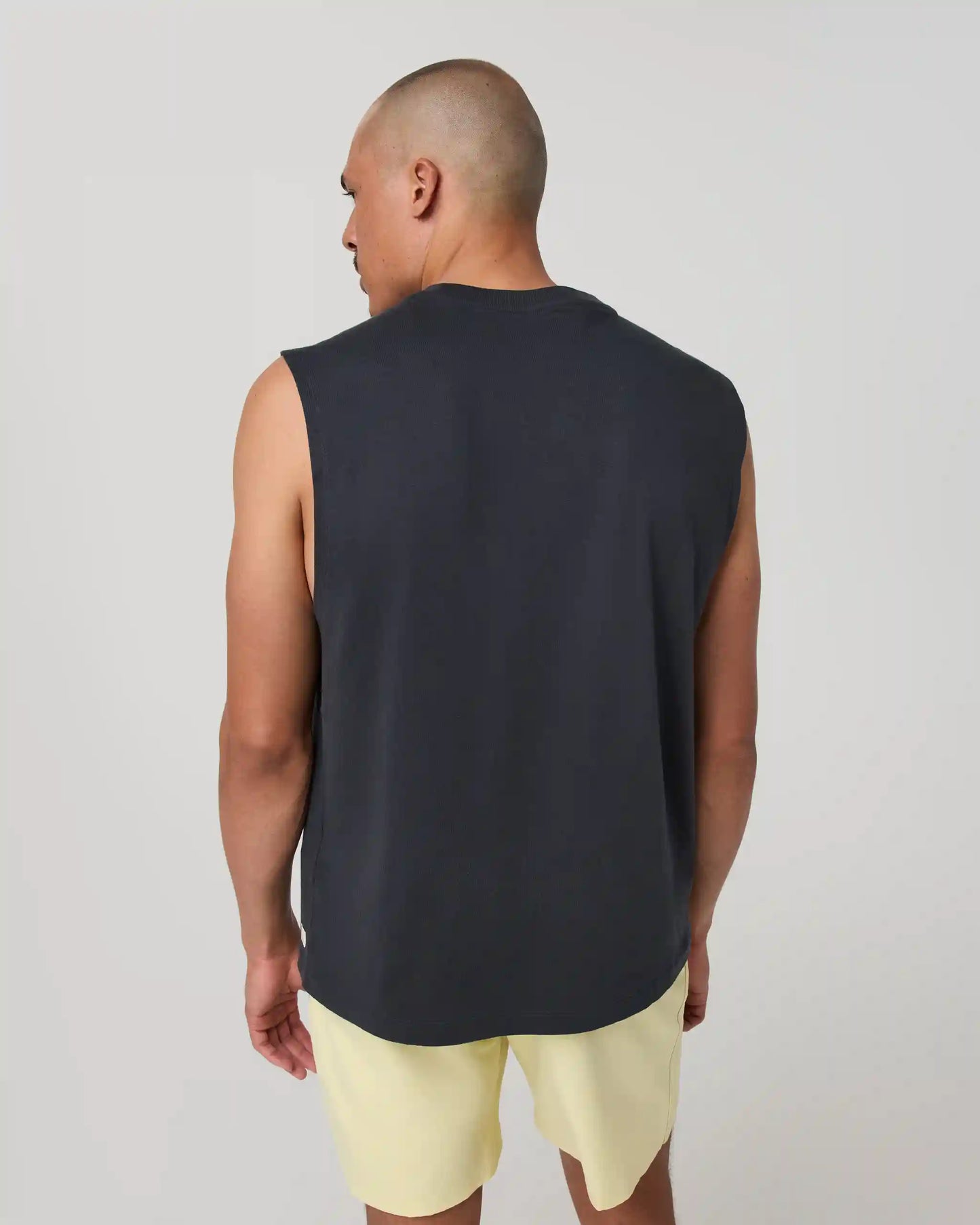 Sleeveless Heavyweight Cotton Muscle Tank