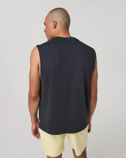 Sleeveless Heavyweight Cotton Muscle Tank