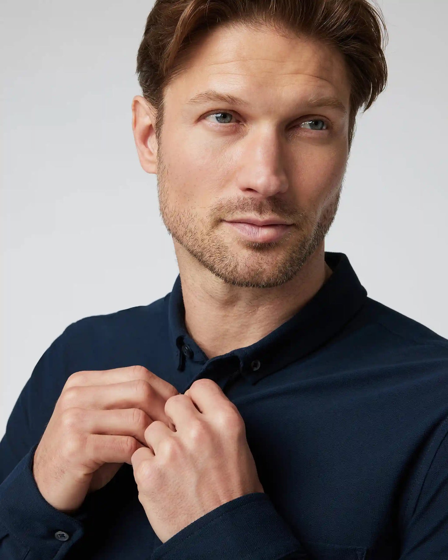 Long Sleeve Ace Button-Down