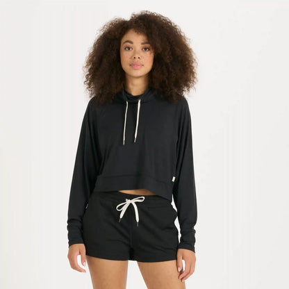 Halo Crop Funnel Neck