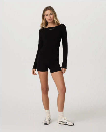 Long Sleeve Tuvalu Boat Neck