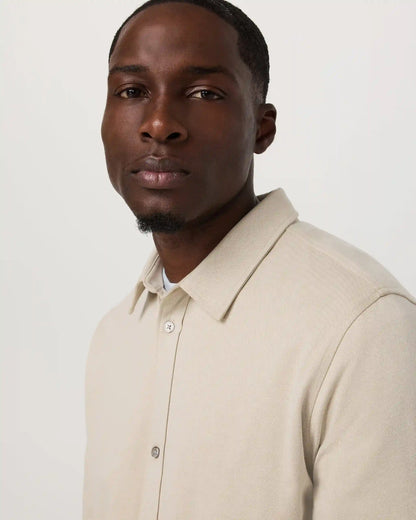 Long Sleeve Knit Oxford Button Down - Classic Fit
