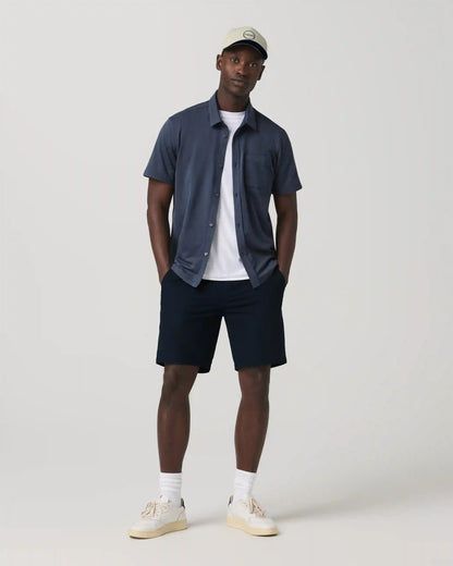 Short Sleeve Ponto Button Down Shirt