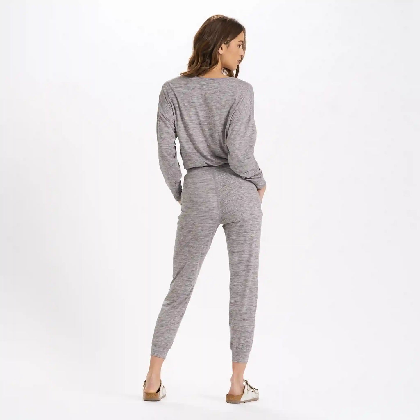 Long-Sleeve Lux Jumpsuit