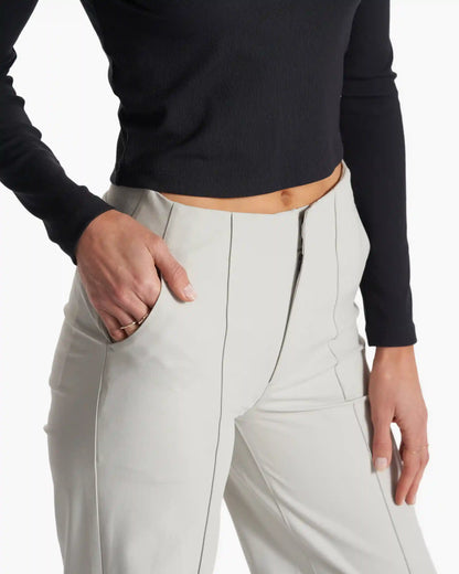 Womens Vuori Meta™ Wideleg Pant - Long