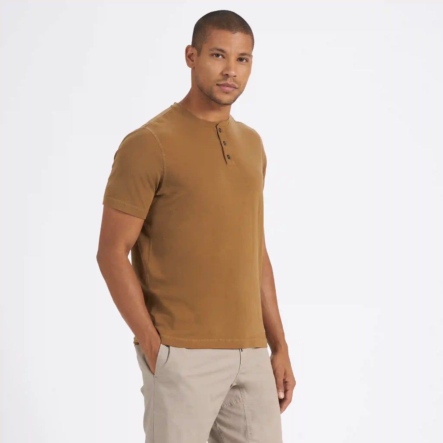 Short-Sleeve Tuvalu Henley