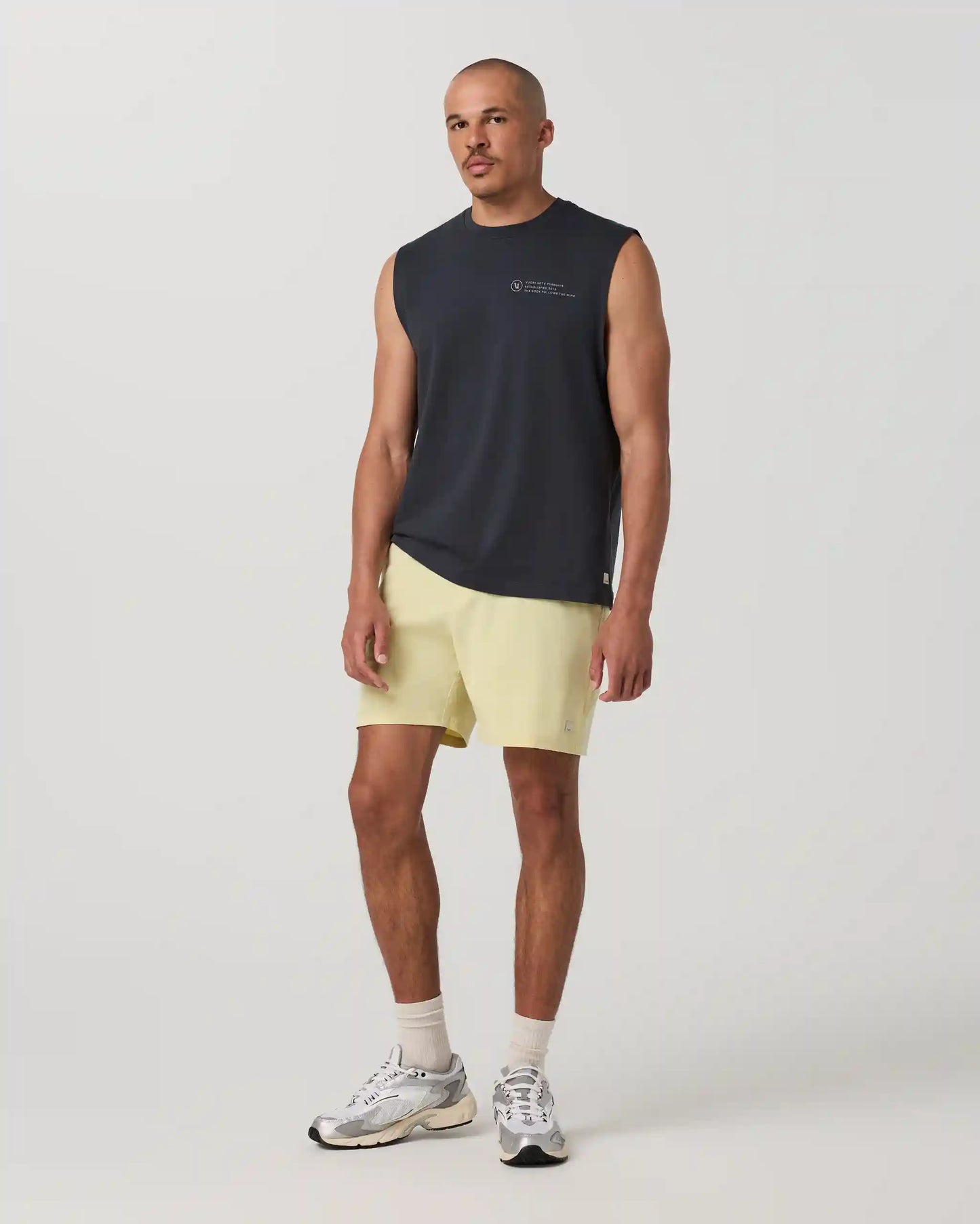 Sleeveless Heavyweight Cotton Muscle Tank