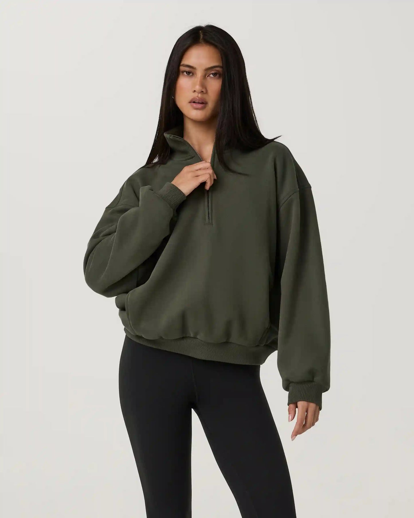 Restore Oversized Half Zip