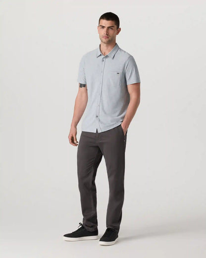 Short Sleeve Ace Button Down