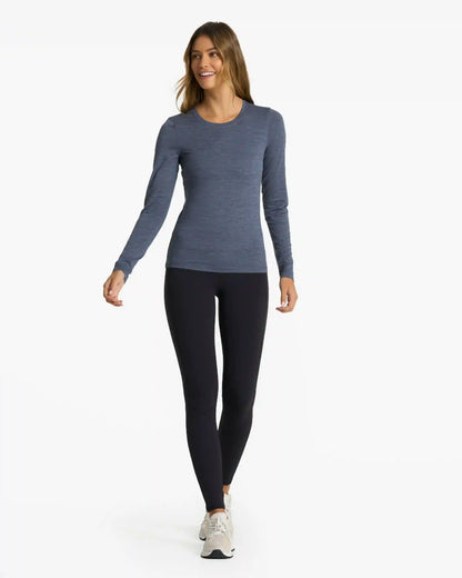 Long-Sleeve Lux Crew